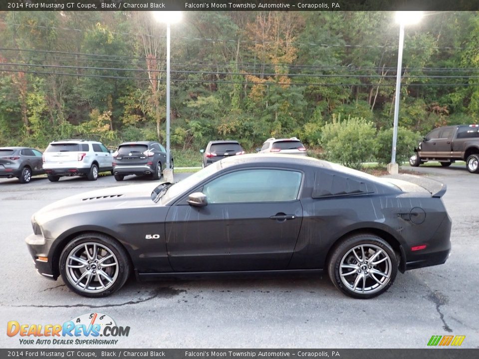 2014 Ford Mustang GT Coupe Black / Charcoal Black Photo #5