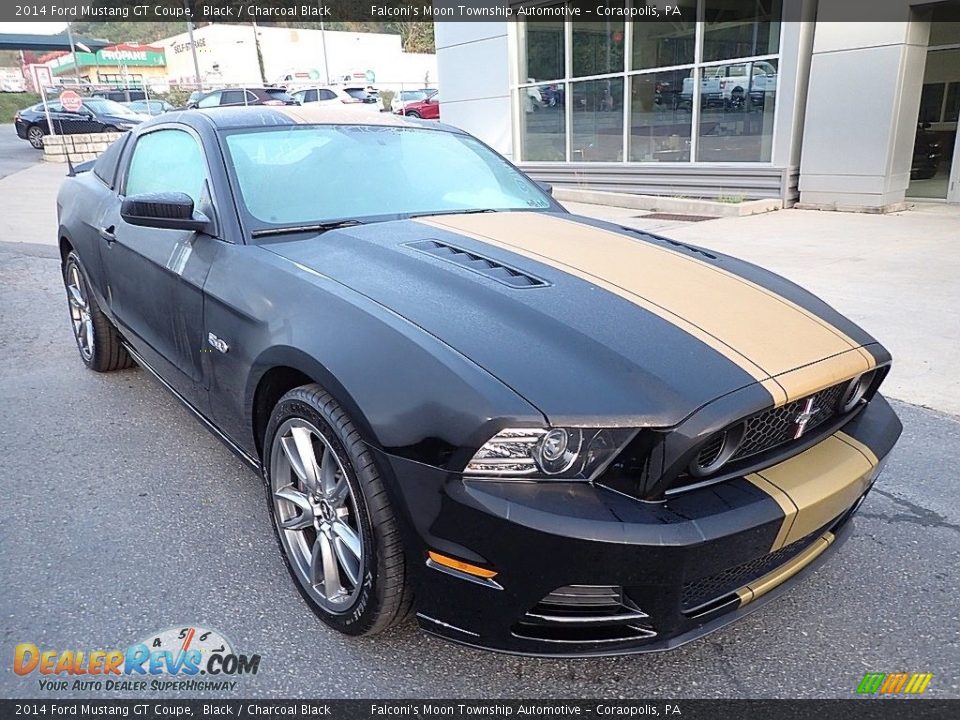 2014 Ford Mustang GT Coupe Black / Charcoal Black Photo #8