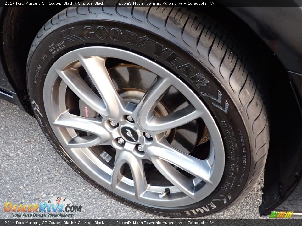 2014 Ford Mustang GT Coupe Black / Charcoal Black Photo #9