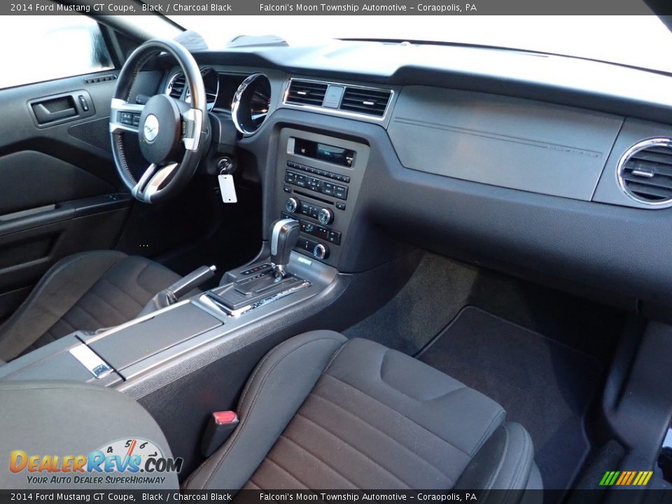 2014 Ford Mustang GT Coupe Black / Charcoal Black Photo #11