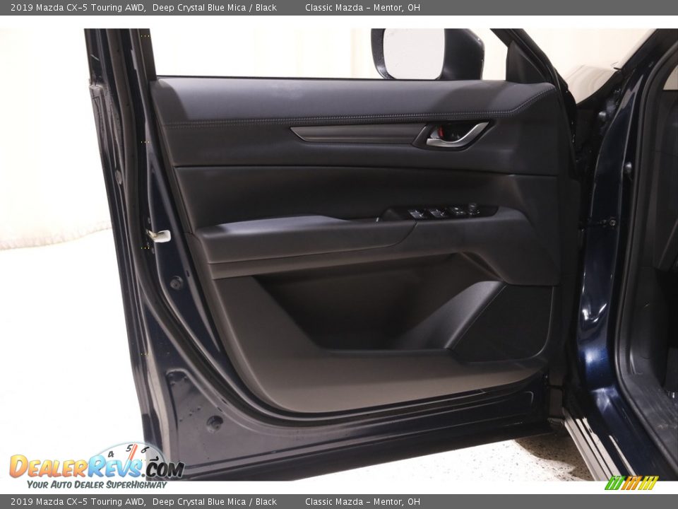 2019 Mazda CX-5 Touring AWD Deep Crystal Blue Mica / Black Photo #4