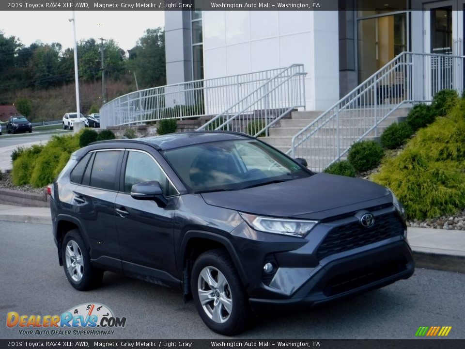 2019 Toyota RAV4 XLE AWD Magnetic Gray Metallic / Light Gray Photo #1