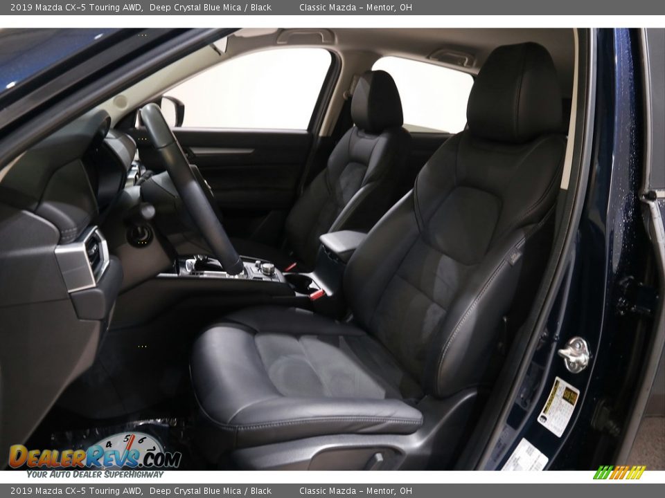 2019 Mazda CX-5 Touring AWD Deep Crystal Blue Mica / Black Photo #5