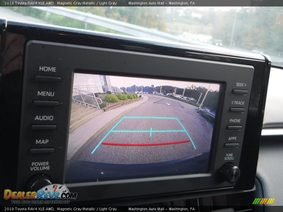 2019 Toyota RAV4 XLE AWD Magnetic Gray Metallic / Light Gray Photo #6