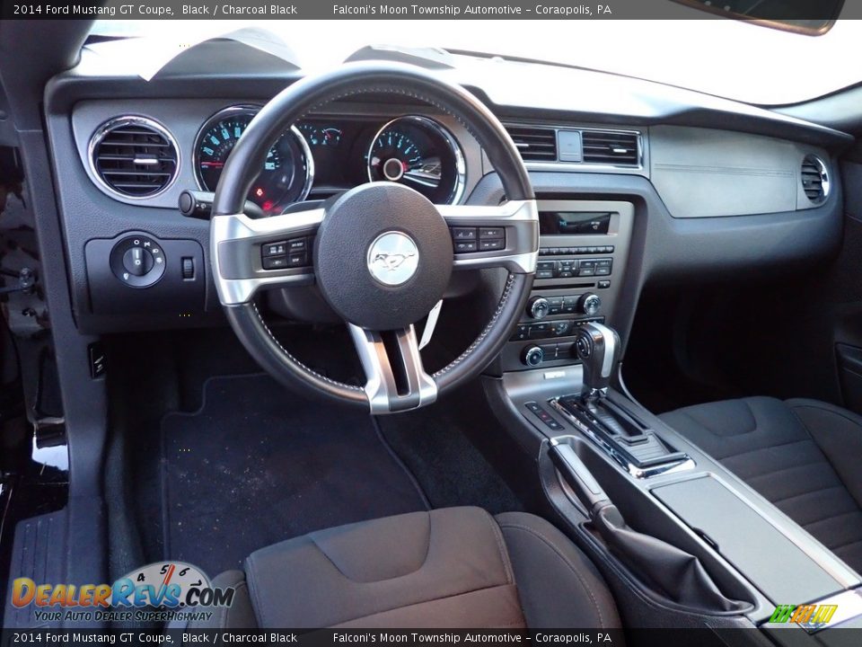 2014 Ford Mustang GT Coupe Black / Charcoal Black Photo #18