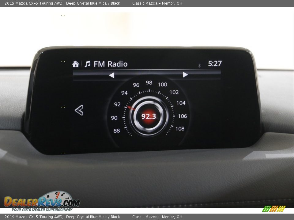 2019 Mazda CX-5 Touring AWD Deep Crystal Blue Mica / Black Photo #11