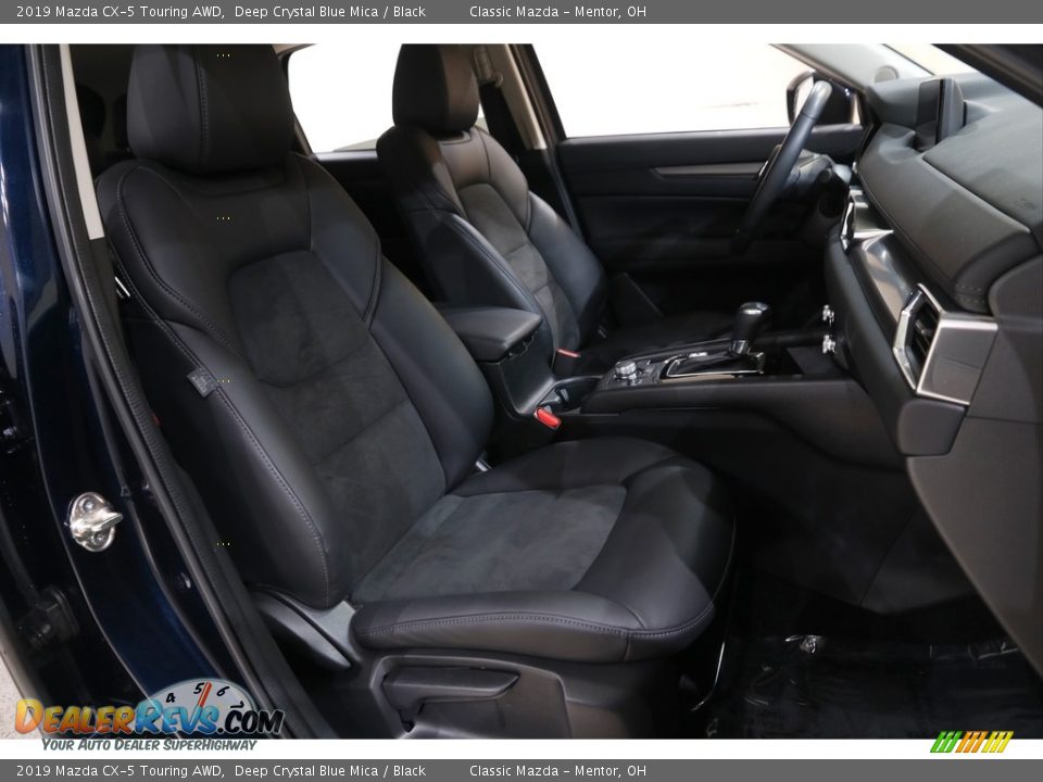 2019 Mazda CX-5 Touring AWD Deep Crystal Blue Mica / Black Photo #14