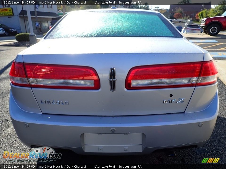 2012 Lincoln MKZ FWD Ingot Silver Metallic / Dark Charcoal Photo #4