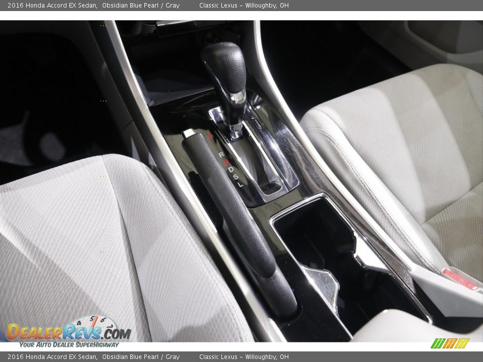 2016 Honda Accord EX Sedan Obsidian Blue Pearl / Gray Photo #18