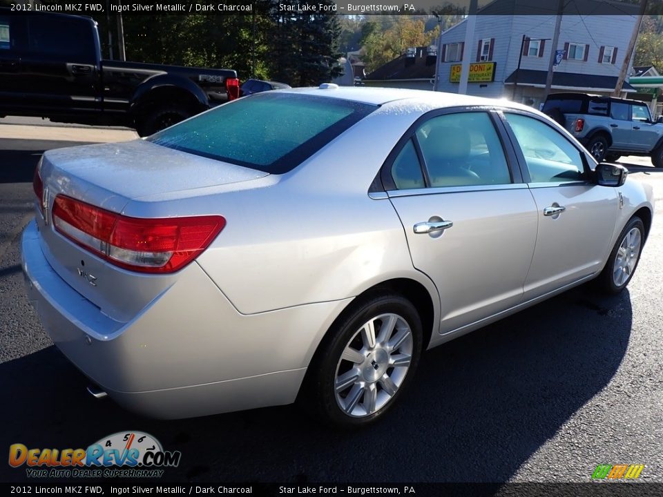 2012 Lincoln MKZ FWD Ingot Silver Metallic / Dark Charcoal Photo #5