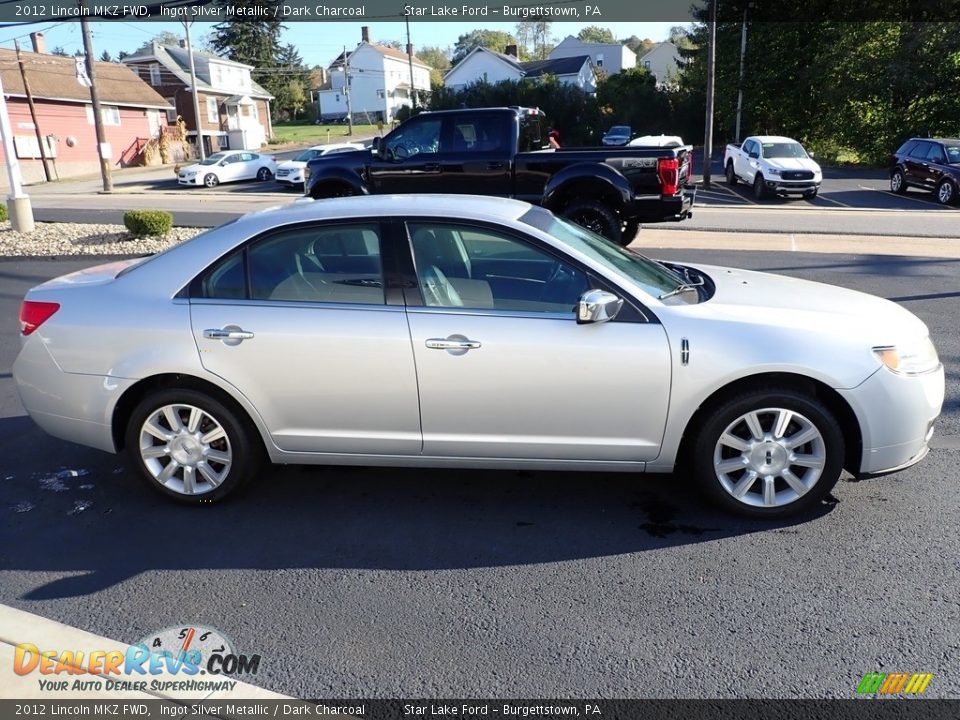 2012 Lincoln MKZ FWD Ingot Silver Metallic / Dark Charcoal Photo #6