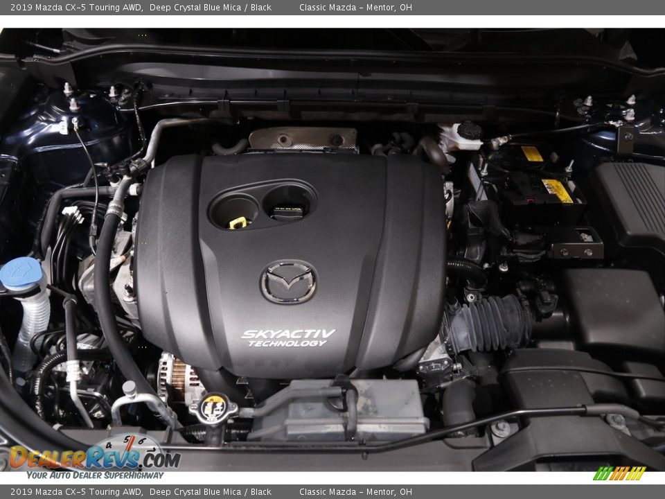 2019 Mazda CX-5 Touring AWD Deep Crystal Blue Mica / Black Photo #18