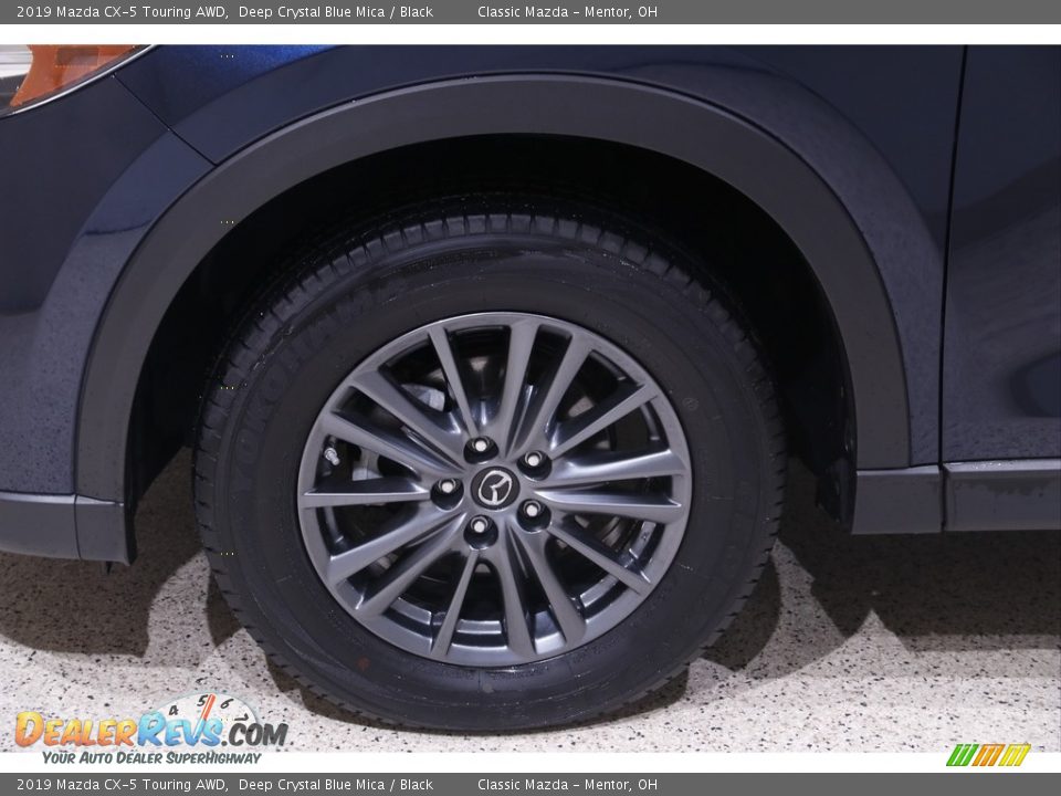 2019 Mazda CX-5 Touring AWD Deep Crystal Blue Mica / Black Photo #19