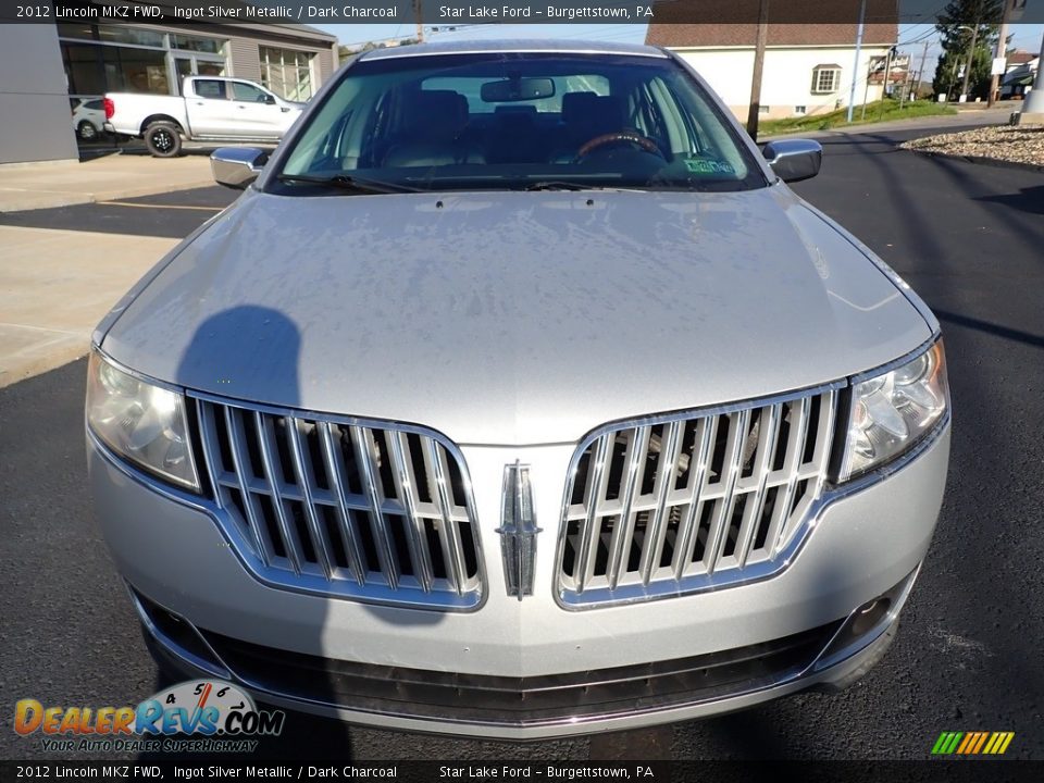 2012 Lincoln MKZ FWD Ingot Silver Metallic / Dark Charcoal Photo #8