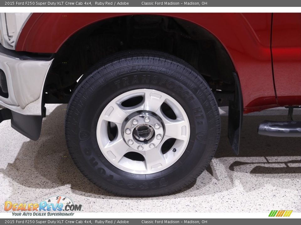 2015 Ford F250 Super Duty XLT Crew Cab 4x4 Ruby Red / Adobe Photo #19