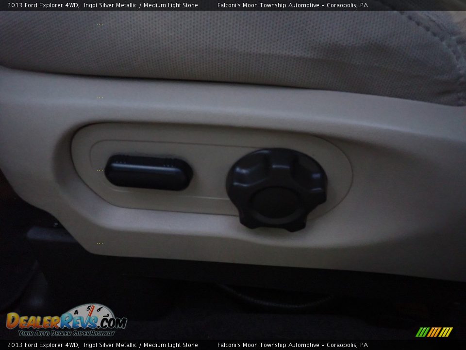 2013 Ford Explorer 4WD Ingot Silver Metallic / Medium Light Stone Photo #22