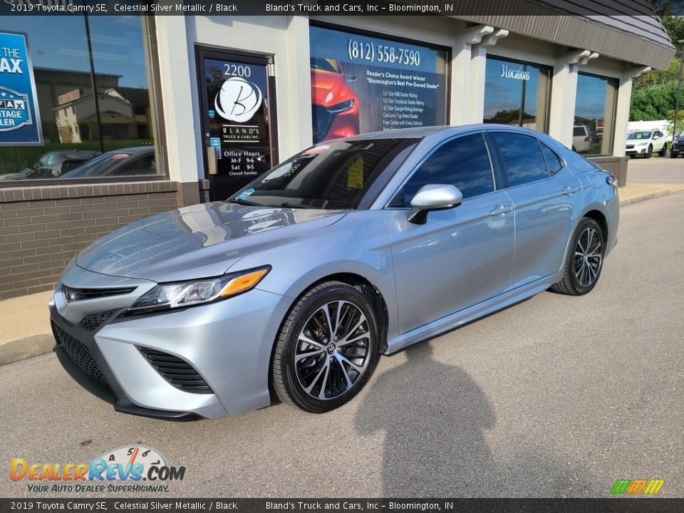 2019 Toyota Camry SE Celestial Silver Metallic / Black Photo #2