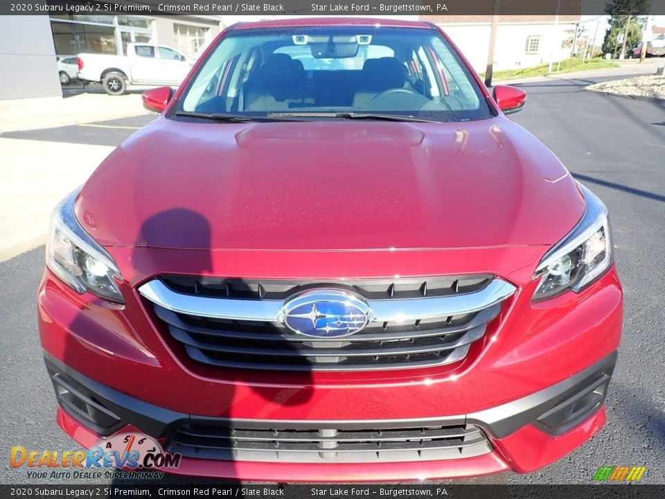 2020 Subaru Legacy 2.5i Premium Crimson Red Pearl / Slate Black Photo #9