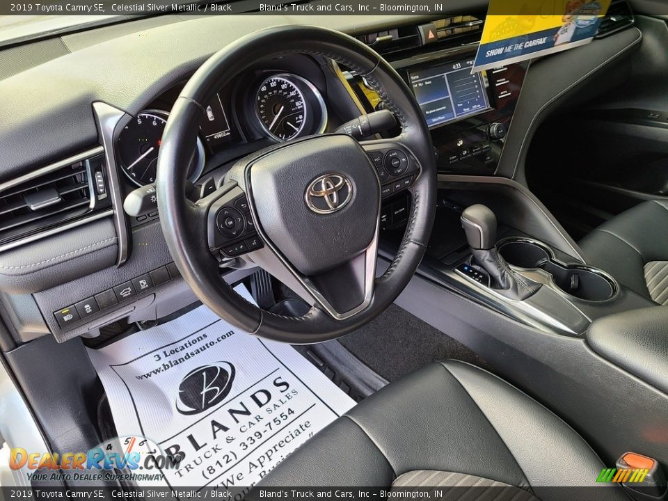 2019 Toyota Camry SE Celestial Silver Metallic / Black Photo #8