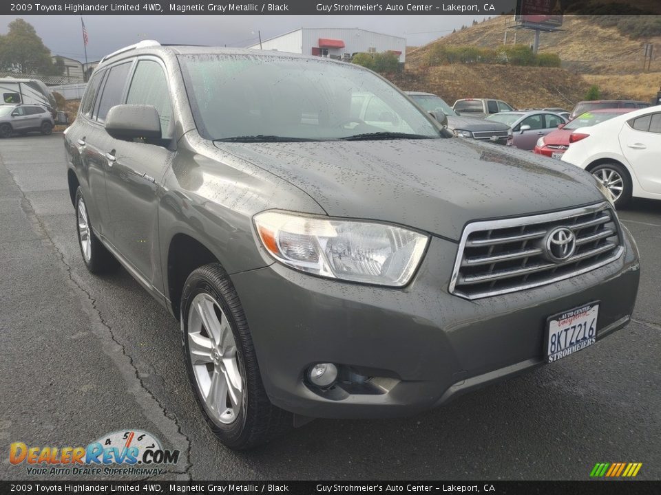 2009 Toyota Highlander Limited 4WD Magnetic Gray Metallic / Black Photo #1