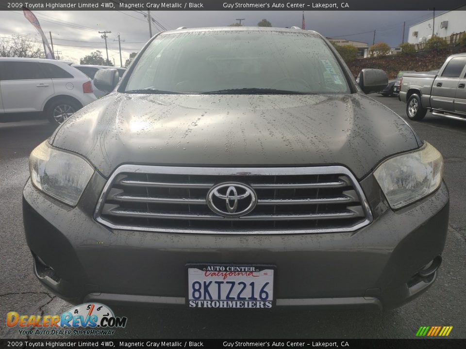 2009 Toyota Highlander Limited 4WD Magnetic Gray Metallic / Black Photo #2