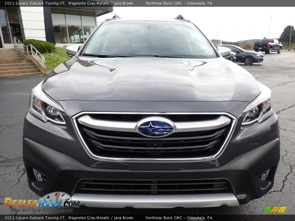 2021 Subaru Outback Touring XT Magnetite Gray Metallic / Java Brown Photo #3