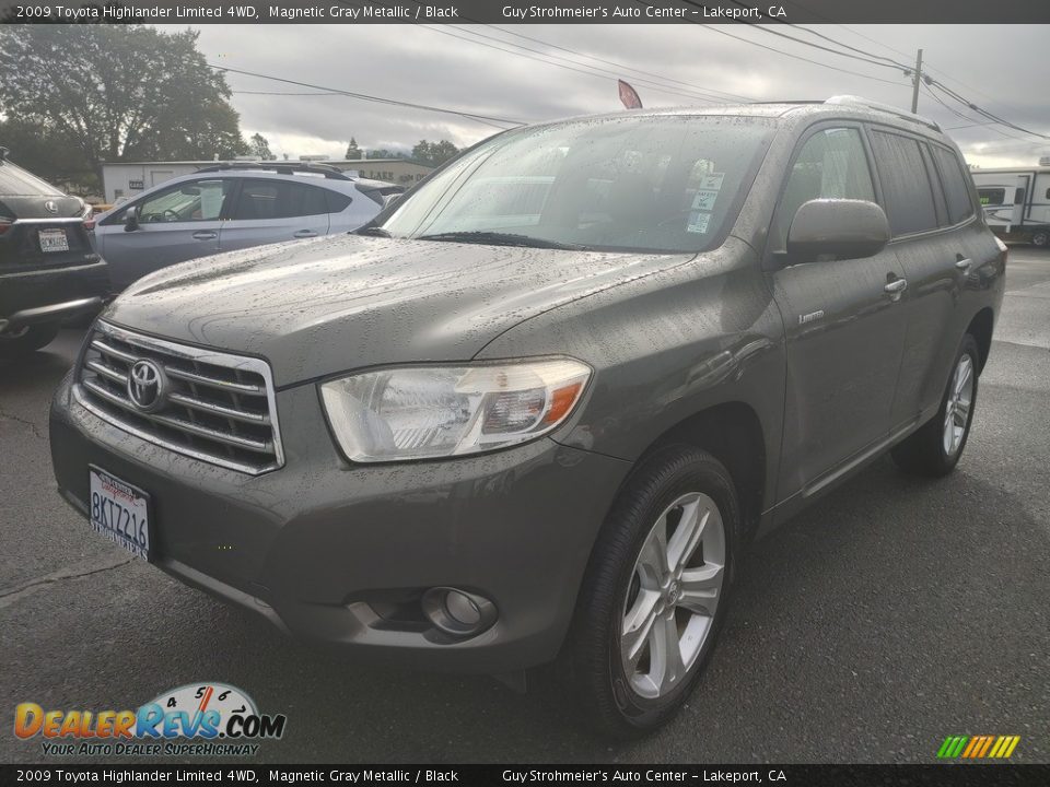 2009 Toyota Highlander Limited 4WD Magnetic Gray Metallic / Black Photo #3