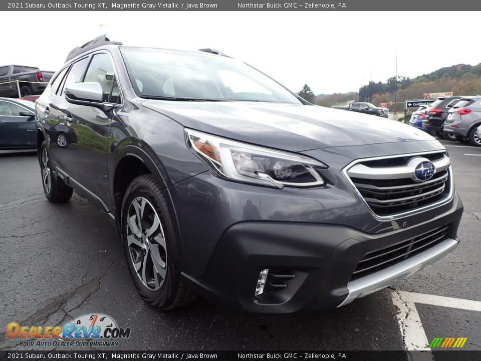 2021 Subaru Outback Touring XT Magnetite Gray Metallic / Java Brown Photo #4