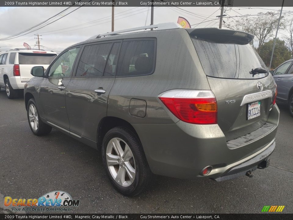 2009 Toyota Highlander Limited 4WD Magnetic Gray Metallic / Black Photo #10