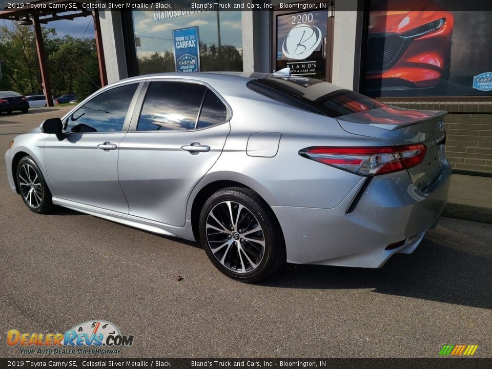 2019 Toyota Camry SE Celestial Silver Metallic / Black Photo #26