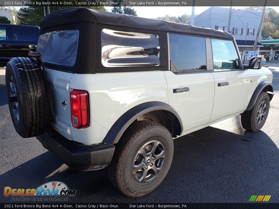 Cactus Gray 2021 Ford Bronco Big Bend 4x4 4-Door Photo #6