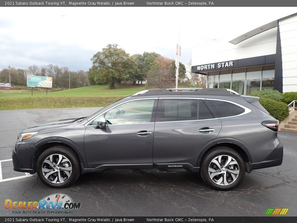 2021 Subaru Outback Touring XT Magnetite Gray Metallic / Java Brown Photo #13