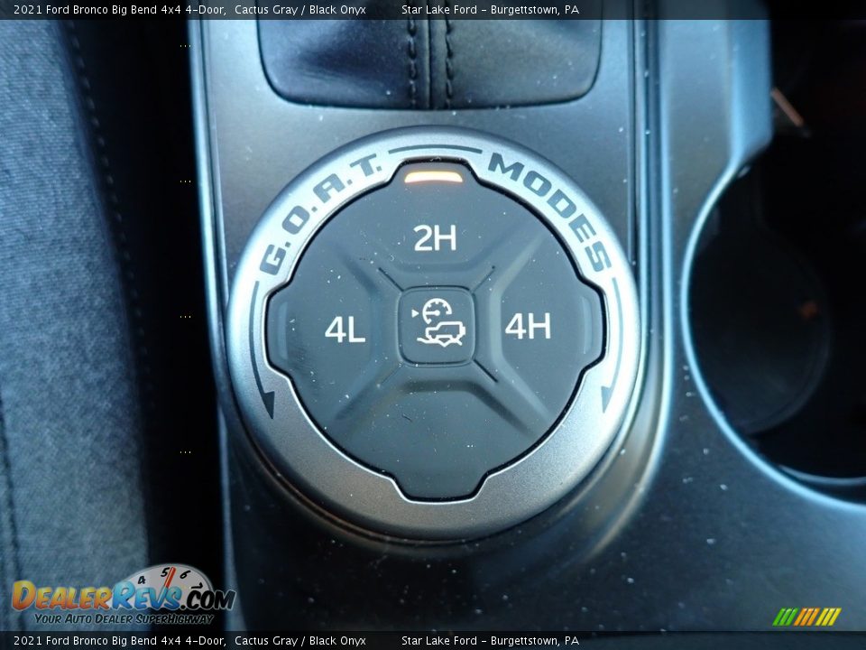 Controls of 2021 Ford Bronco Big Bend 4x4 4-Door Photo #15