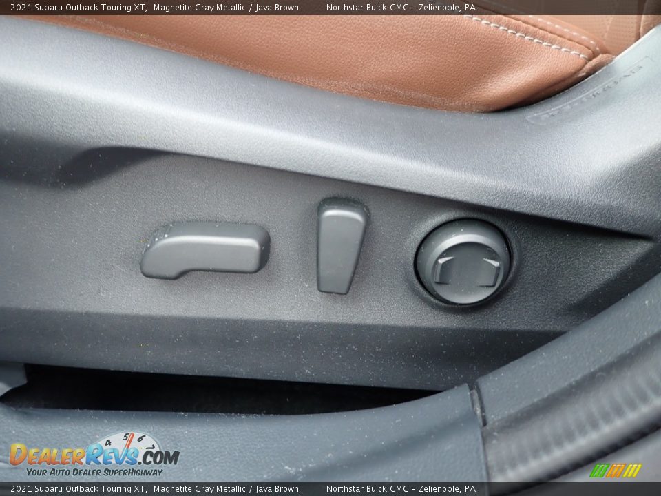 2021 Subaru Outback Touring XT Magnetite Gray Metallic / Java Brown Photo #26