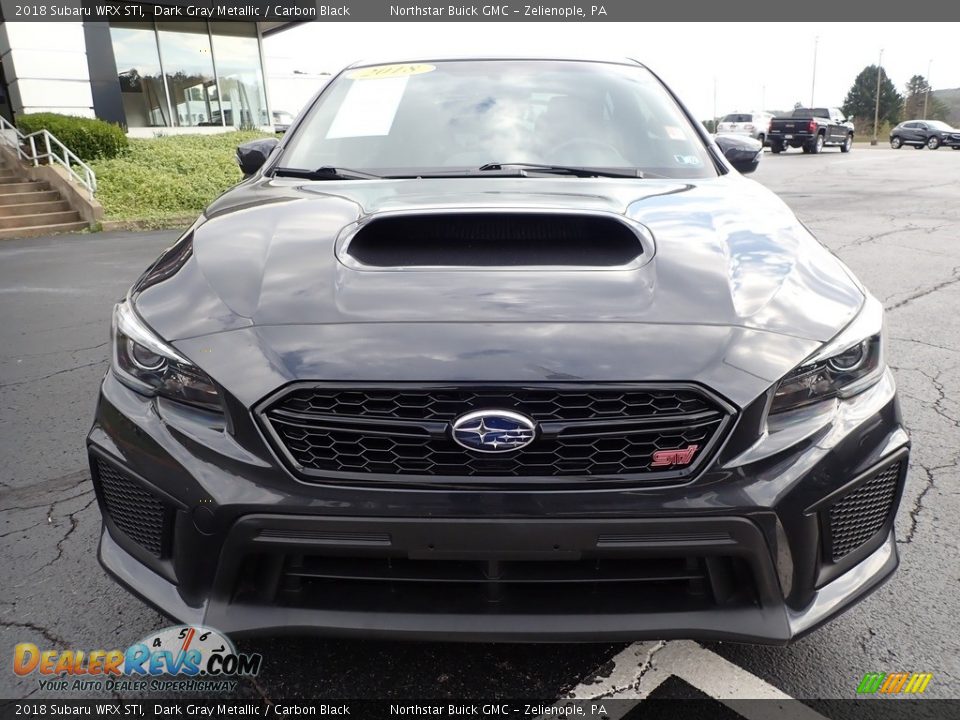 2018 Subaru WRX STI Dark Gray Metallic / Carbon Black Photo #2