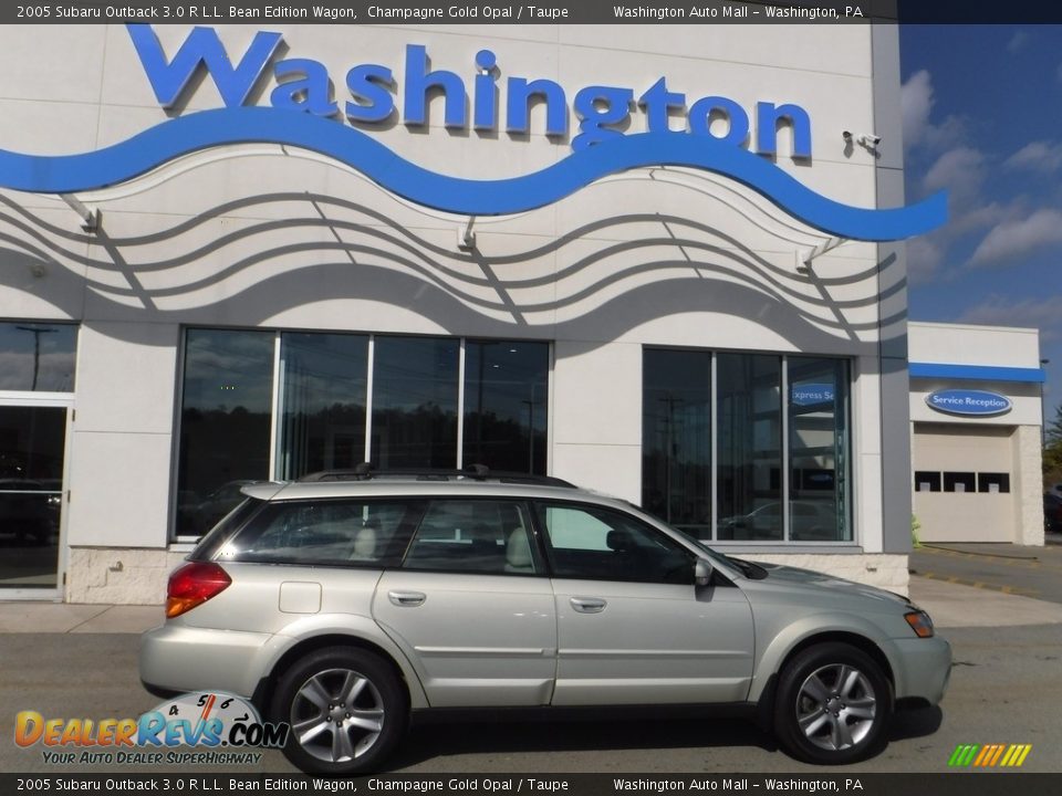 2005 Subaru Outback 3.0 R L.L. Bean Edition Wagon Champagne Gold Opal / Taupe Photo #2