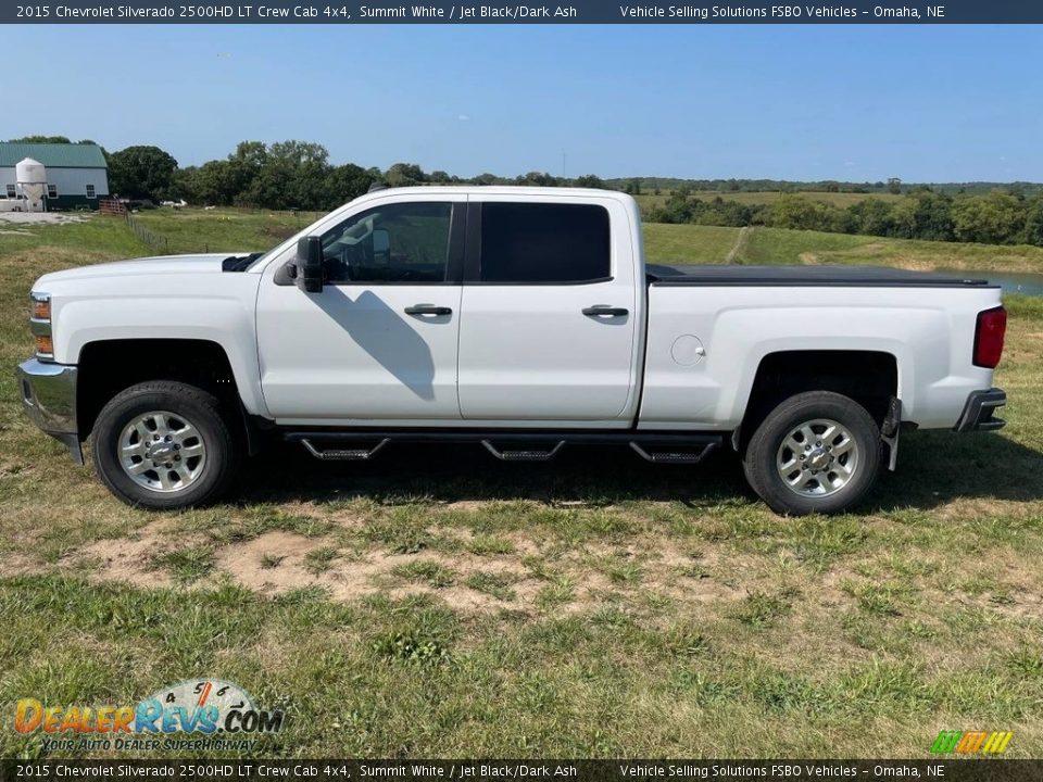 2015 Chevrolet Silverado 2500HD LT Crew Cab 4x4 Summit White / Jet Black/Dark Ash Photo #1