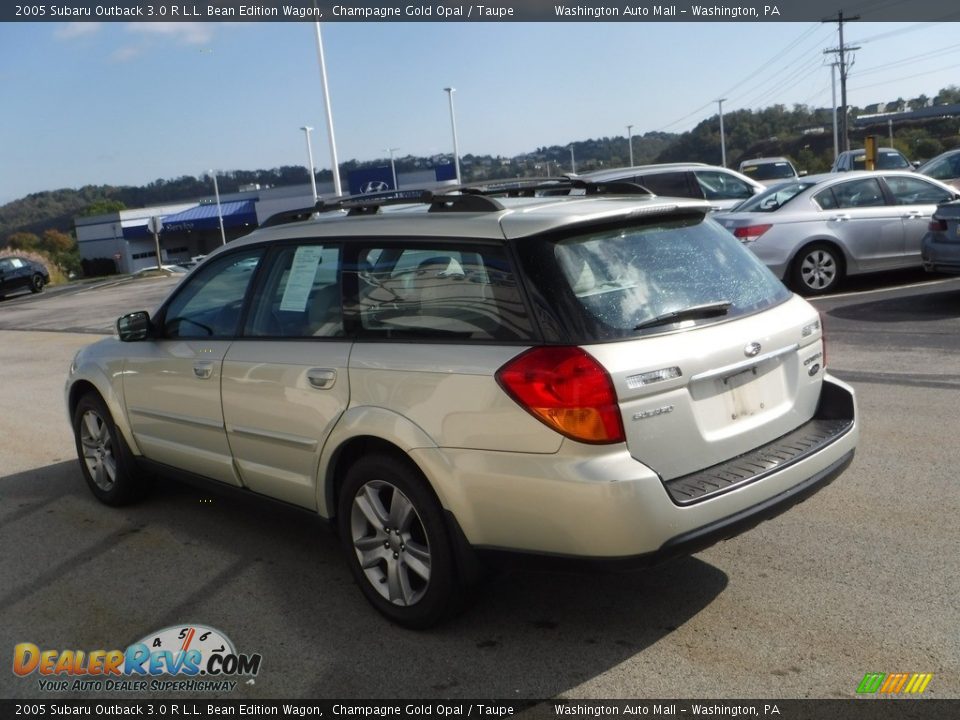 2005 Subaru Outback 3.0 R L.L. Bean Edition Wagon Champagne Gold Opal / Taupe Photo #9