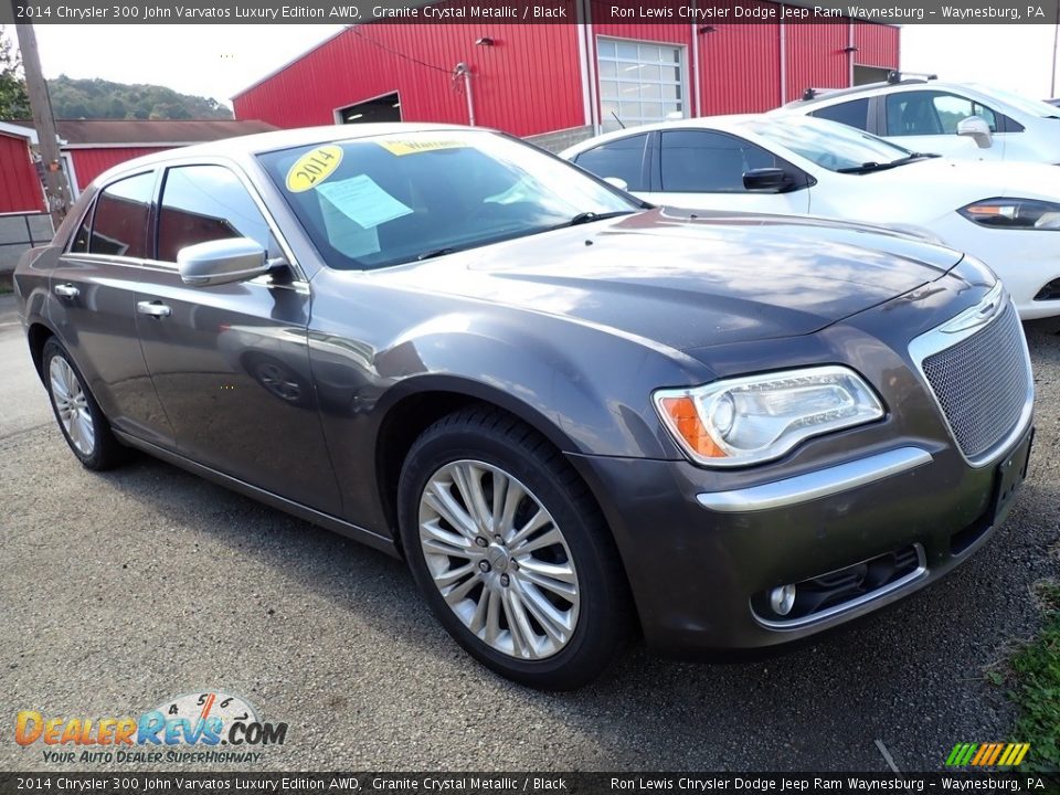 Front 3/4 View of 2014 Chrysler 300 John Varvatos Luxury Edition AWD Photo #4