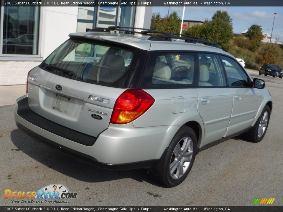 2005 Subaru Outback 3.0 R L.L. Bean Edition Wagon Champagne Gold Opal / Taupe Photo #11