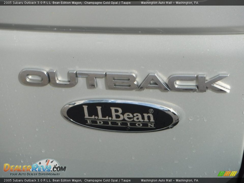 2005 Subaru Outback 3.0 R L.L. Bean Edition Wagon Champagne Gold Opal / Taupe Photo #12