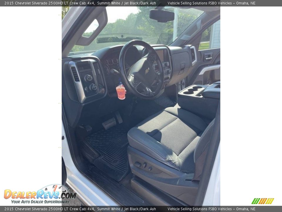 2015 Chevrolet Silverado 2500HD LT Crew Cab 4x4 Summit White / Jet Black/Dark Ash Photo #12