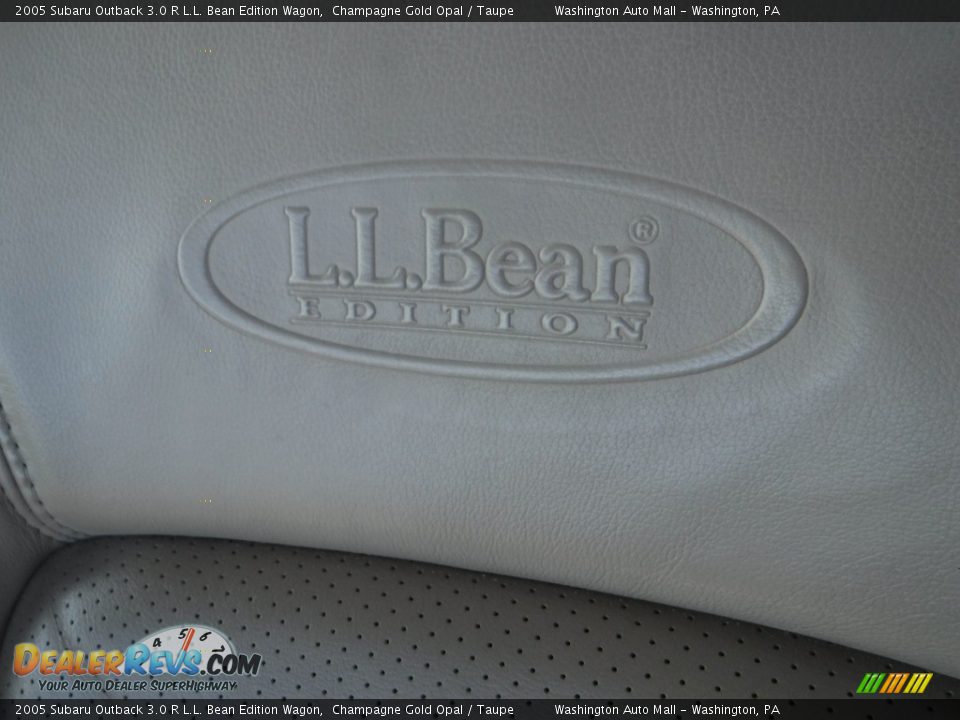 2005 Subaru Outback 3.0 R L.L. Bean Edition Wagon Champagne Gold Opal / Taupe Photo #16