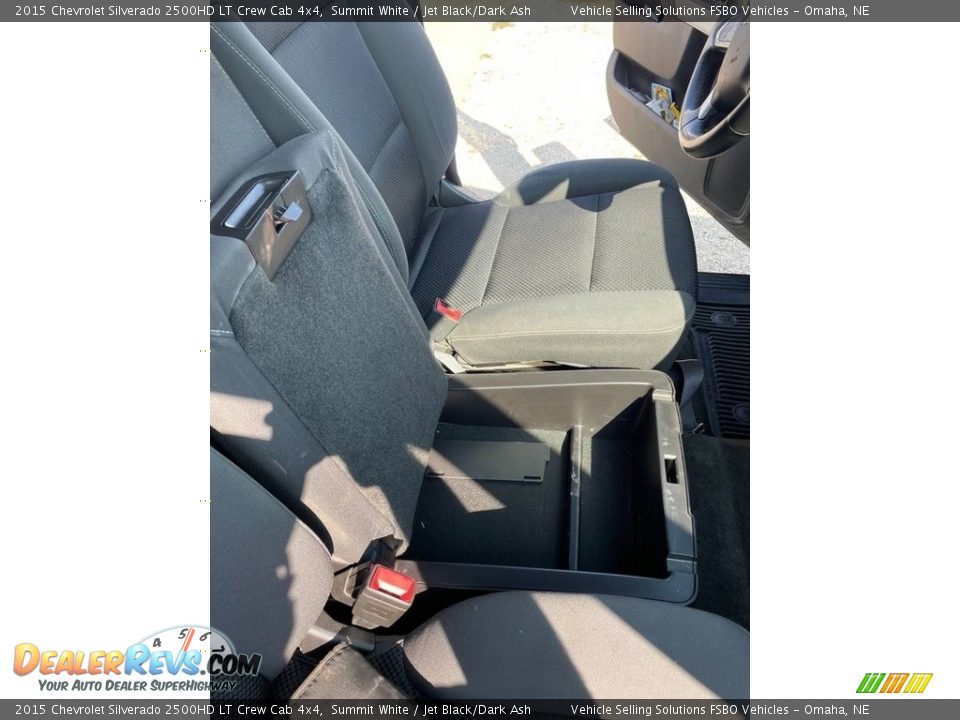 2015 Chevrolet Silverado 2500HD LT Crew Cab 4x4 Summit White / Jet Black/Dark Ash Photo #13