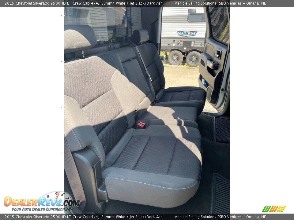 2015 Chevrolet Silverado 2500HD LT Crew Cab 4x4 Summit White / Jet Black/Dark Ash Photo #18