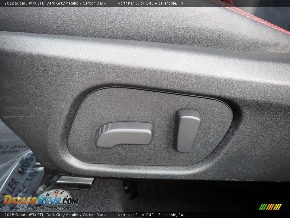 2018 Subaru WRX STI Dark Gray Metallic / Carbon Black Photo #27