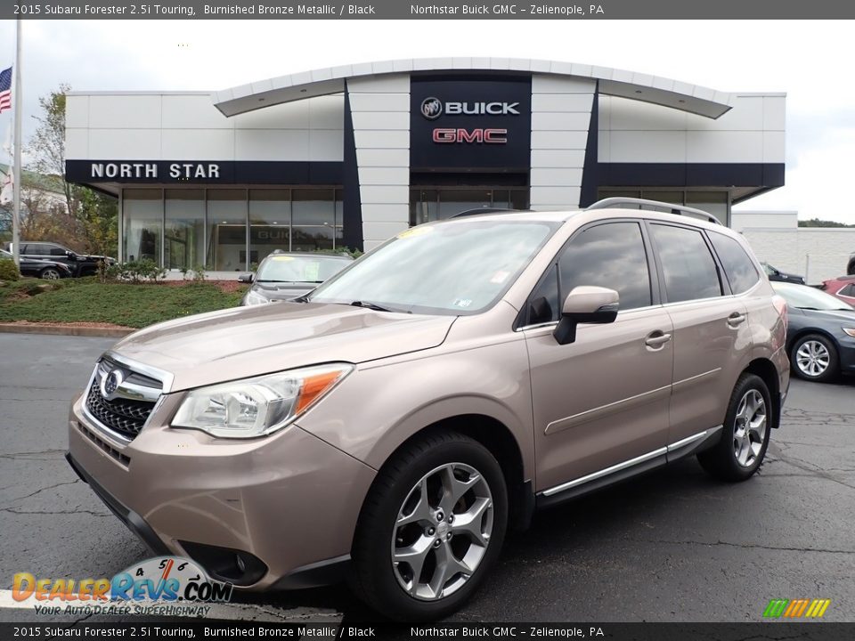 2015 Subaru Forester 2.5i Touring Burnished Bronze Metallic / Black Photo #1