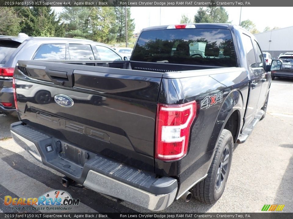 2019 Ford F150 XLT SuperCrew 4x4 Agate Black / Black Photo #3