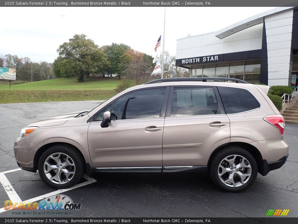 2015 Subaru Forester 2.5i Touring Burnished Bronze Metallic / Black Photo #12