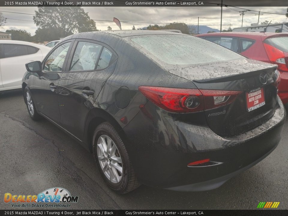 2015 Mazda MAZDA3 i Touring 4 Door Jet Black Mica / Black Photo #9